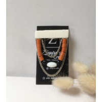 Chain badge for men handcrafted - Zinyu's Craft Design